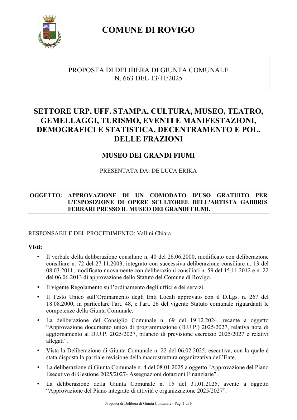 Pagina 1 del documento