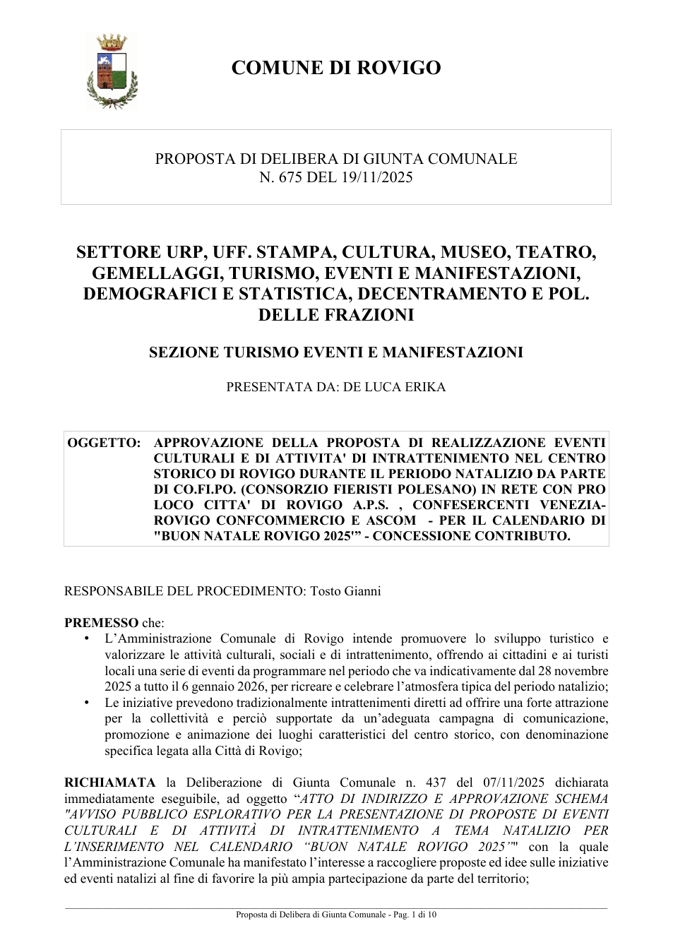 Pagina 1 del documento