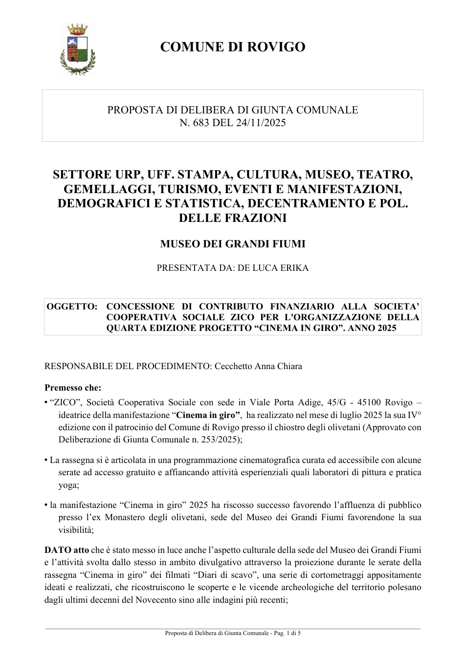 Pagina 1 del documento