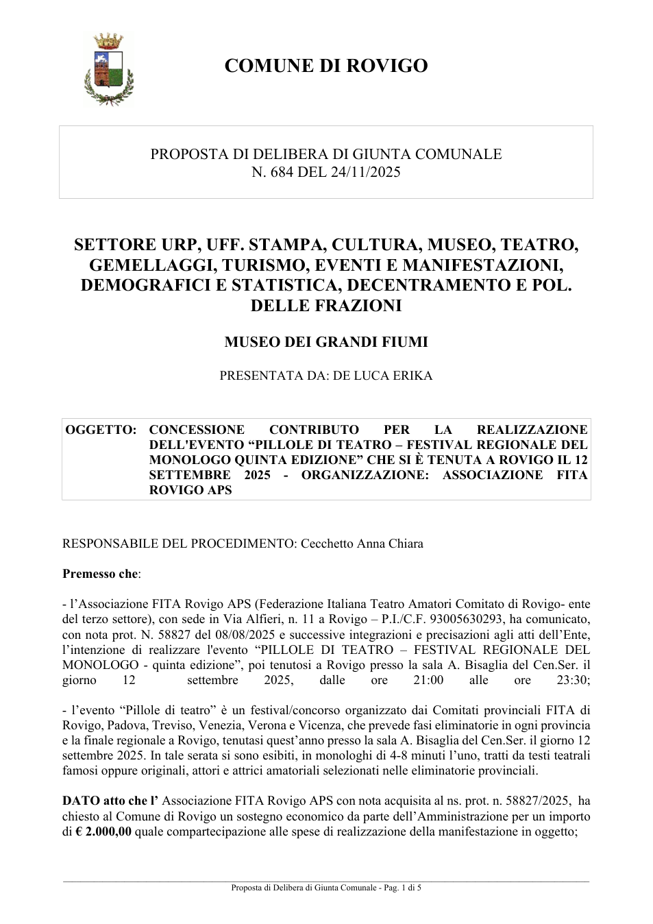 Pagina 1 del documento