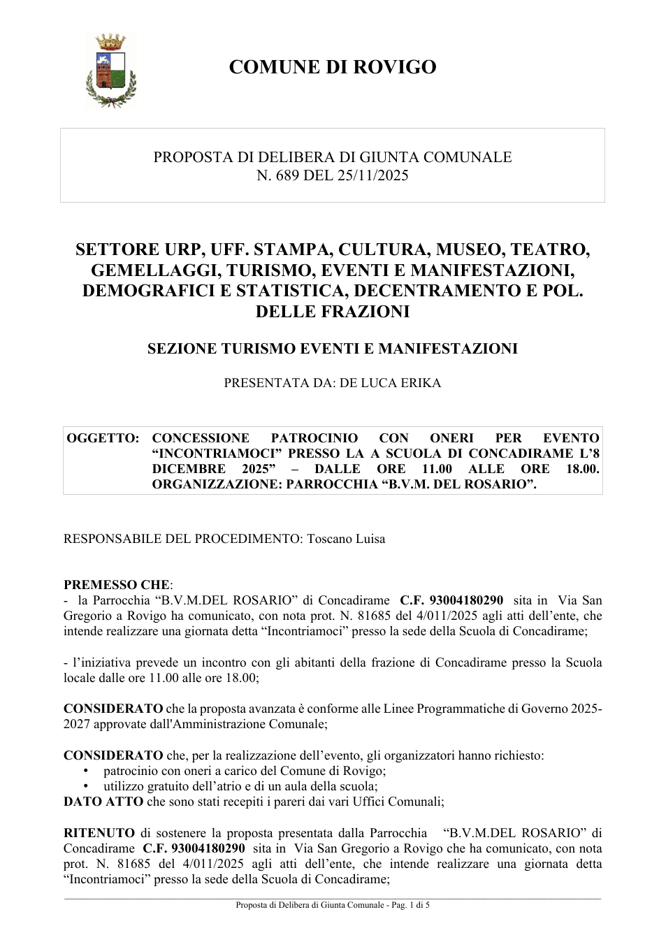 Pagina 1 del documento