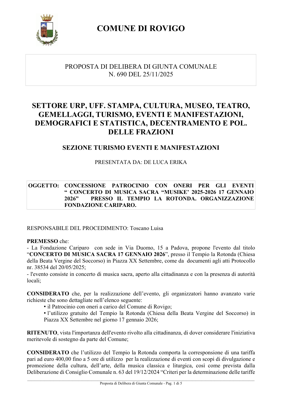 Pagina 1 del documento