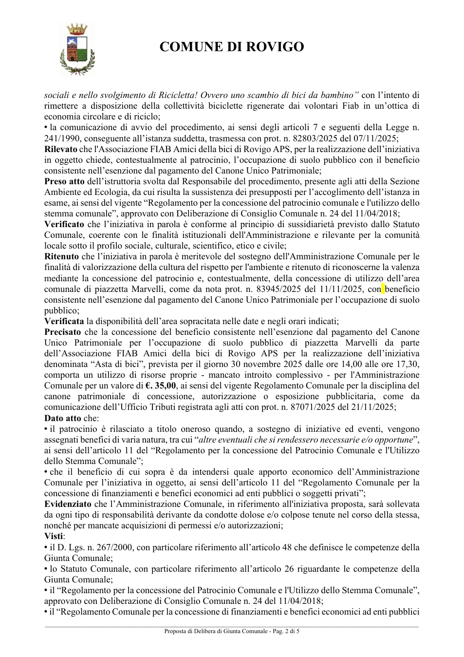 Pagina 2 del documento