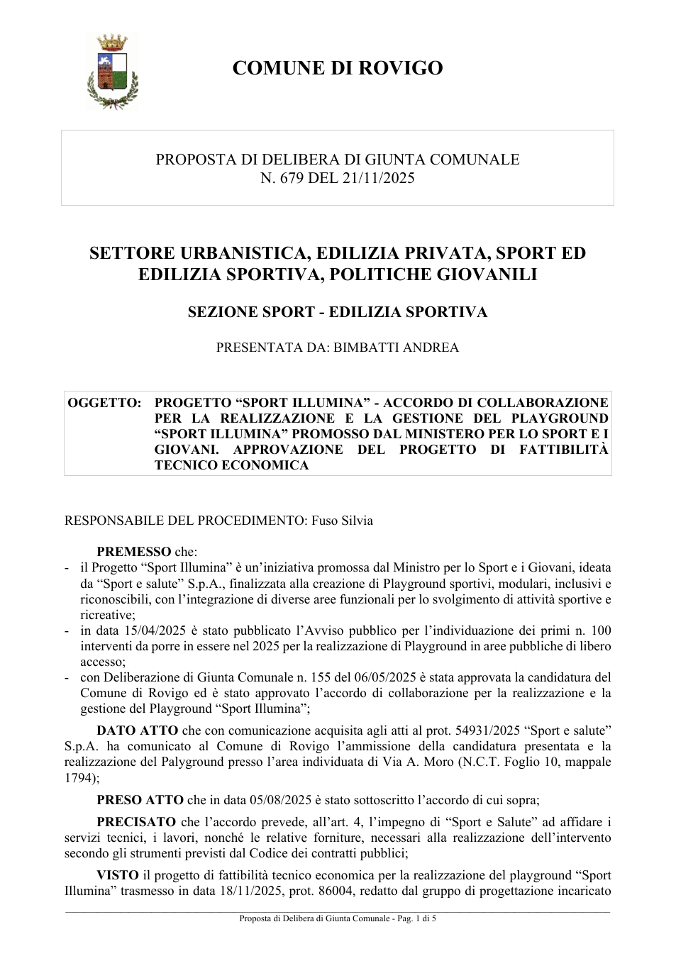 Pagina 1 del documento