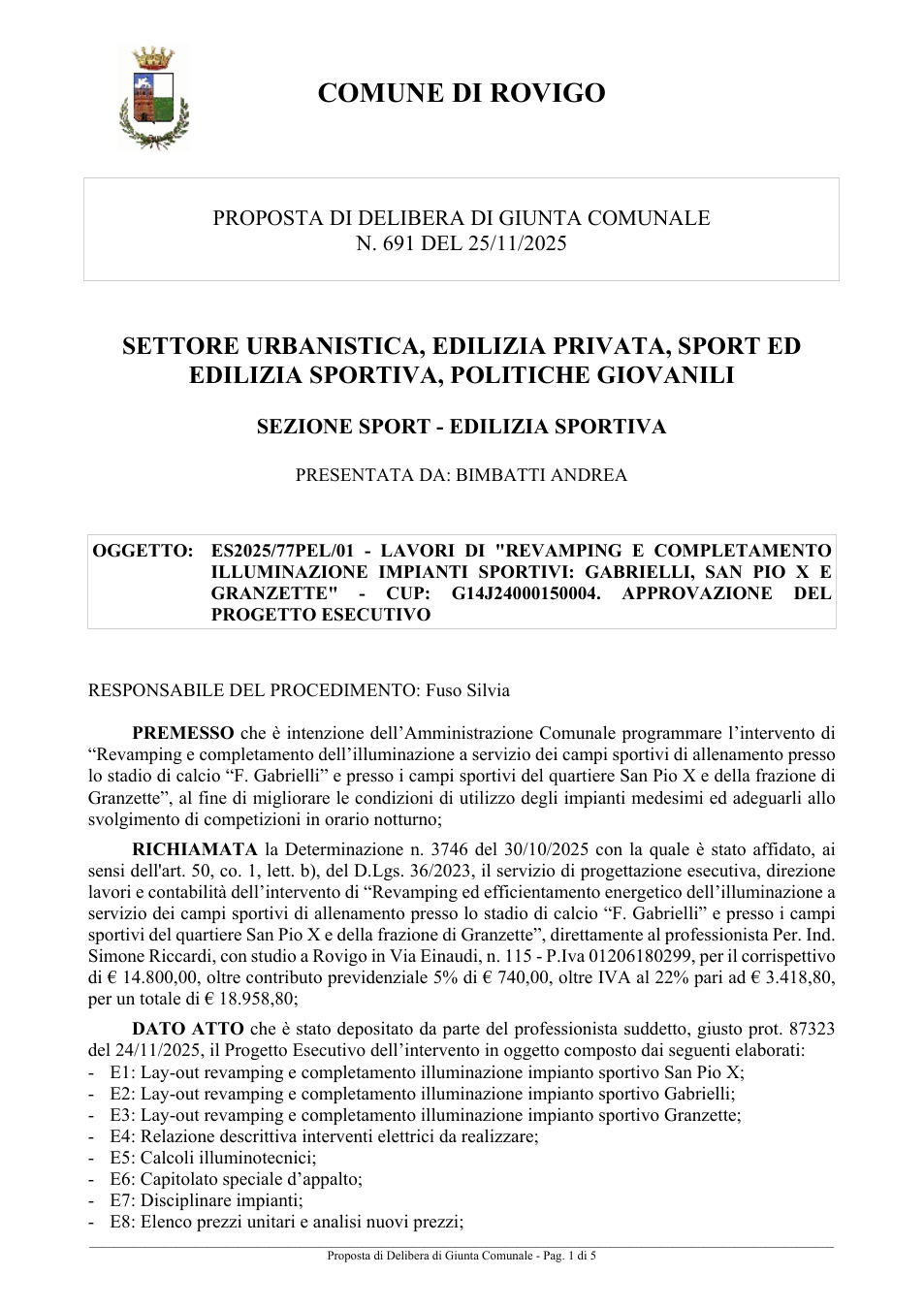 Pagina 1 del documento