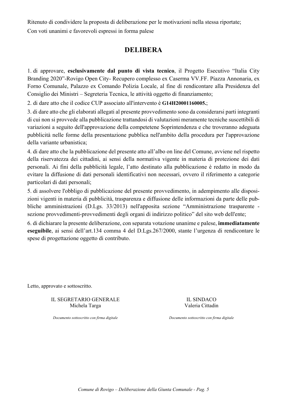 Pagina 5 del documento
