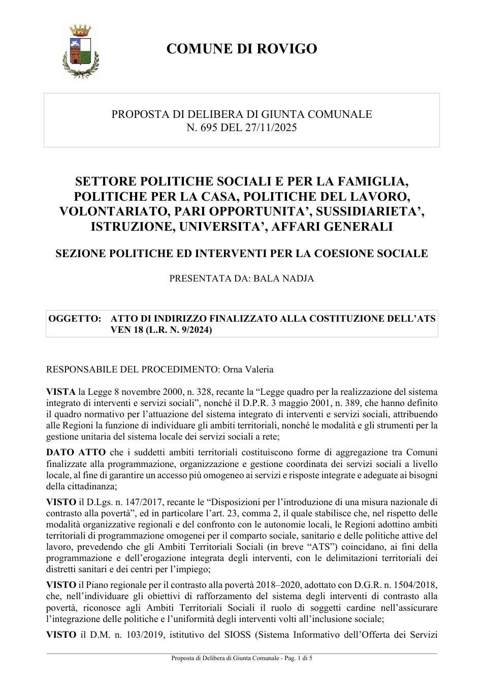 Pagina 1 del documento