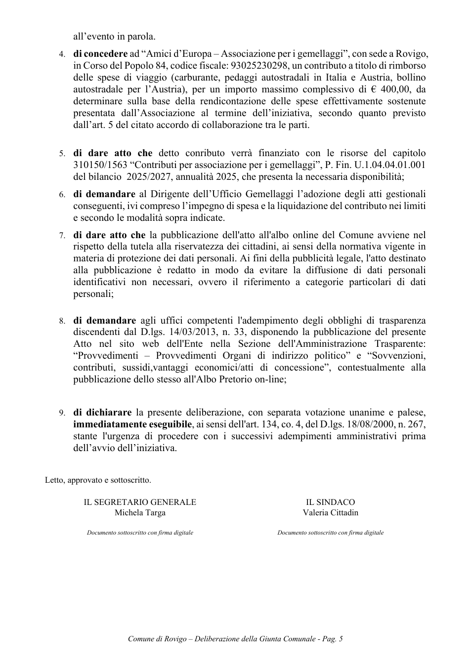 Pagina 5 del documento
