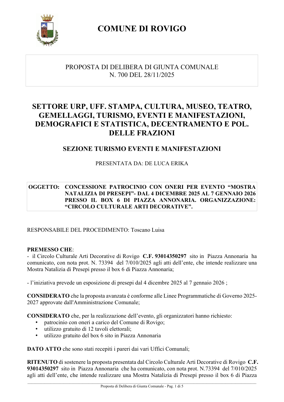 Pagina 1 del documento