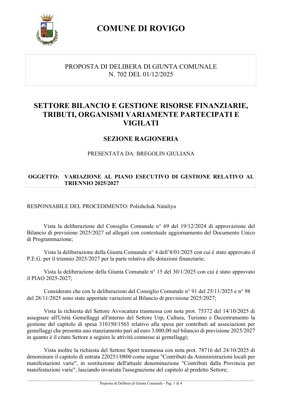 Pagina 1 del documento