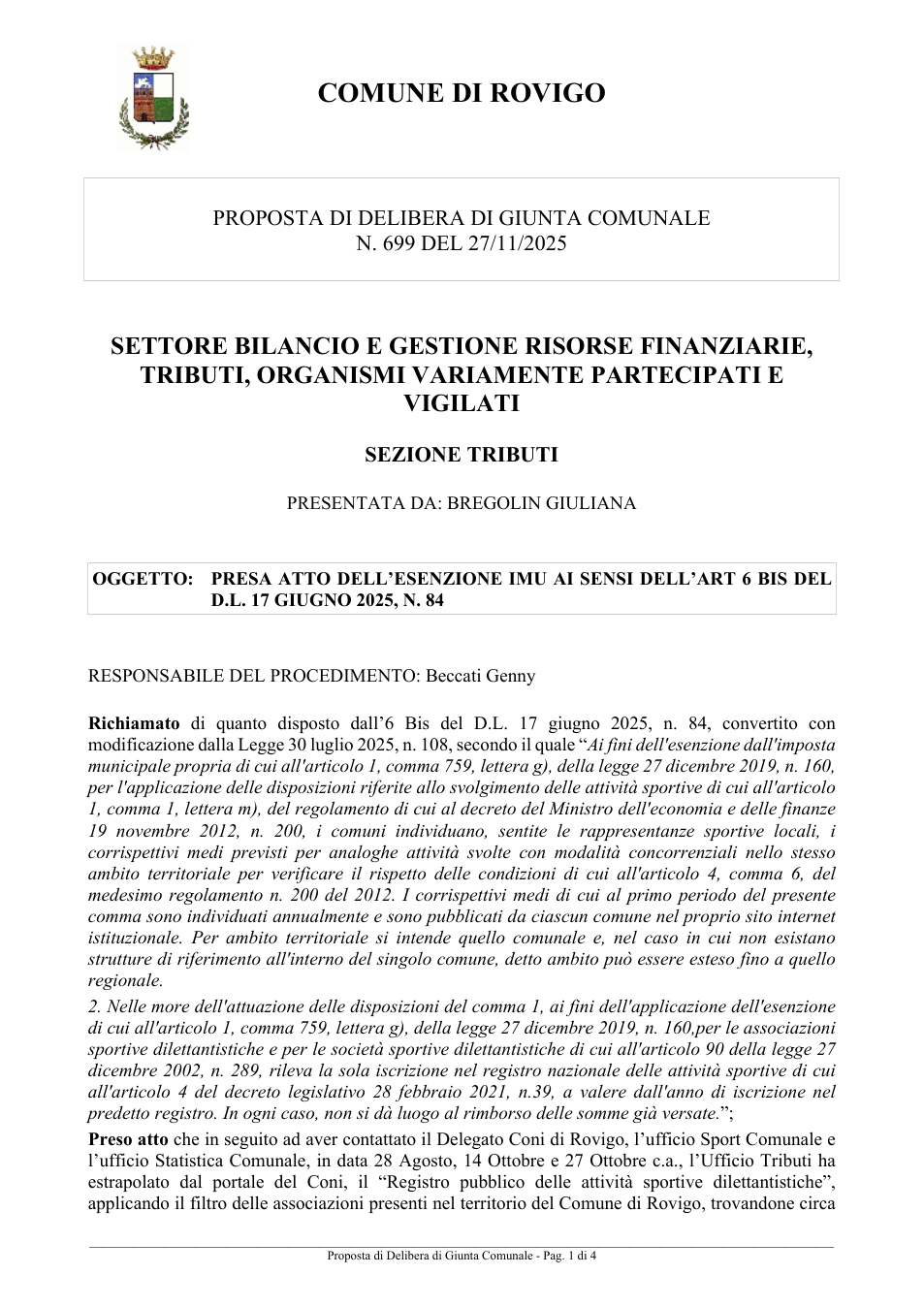 Pagina 1 del documento