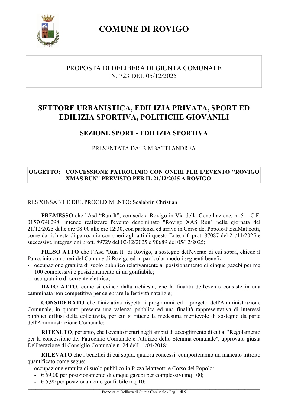 Pagina 1 del documento