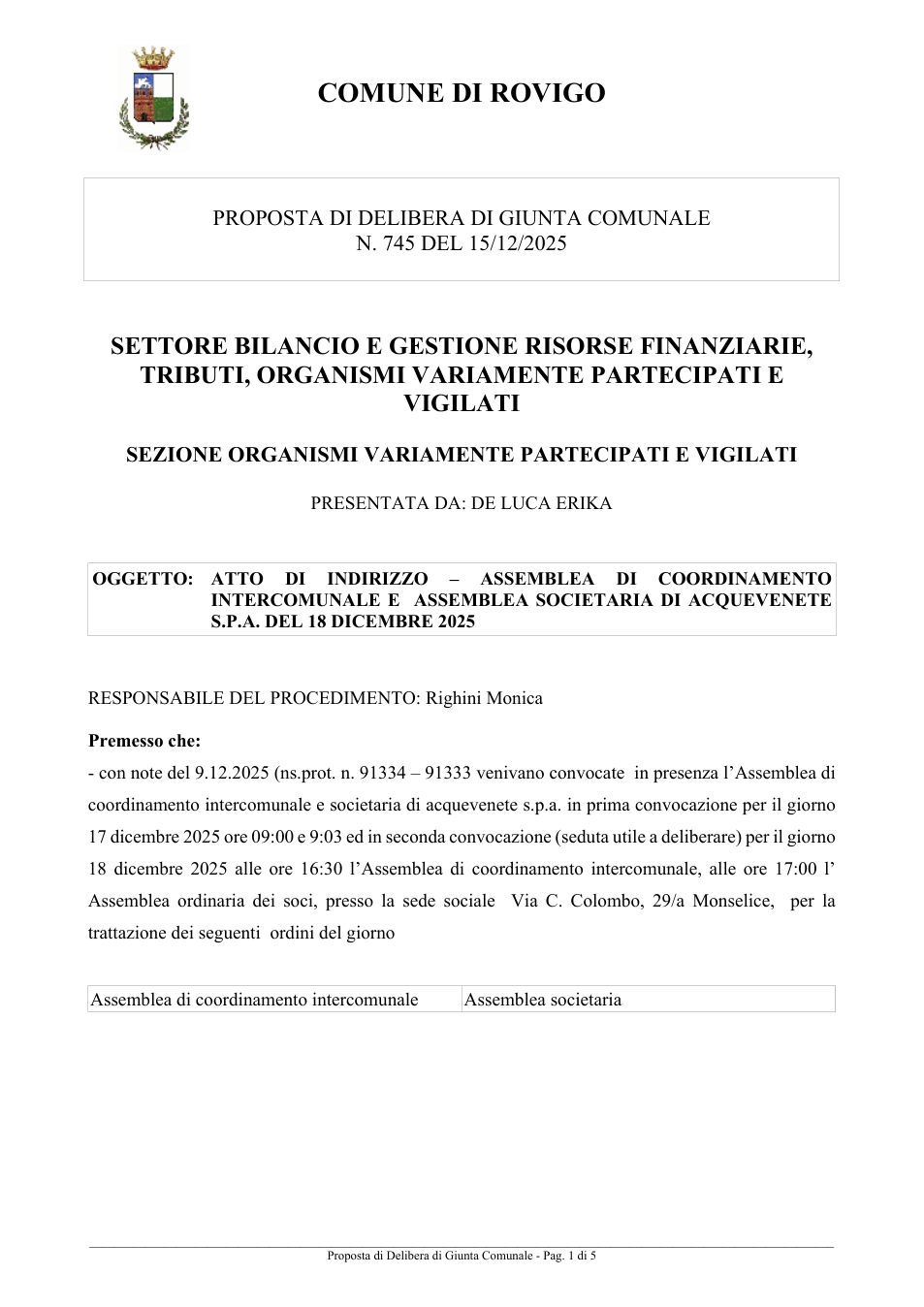 Pagina 1 del documento
