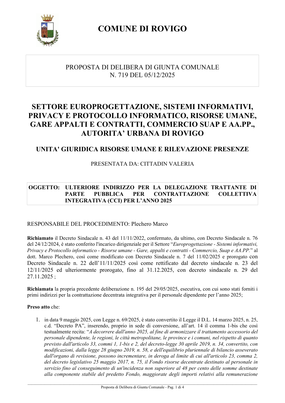 Pagina 1 del documento