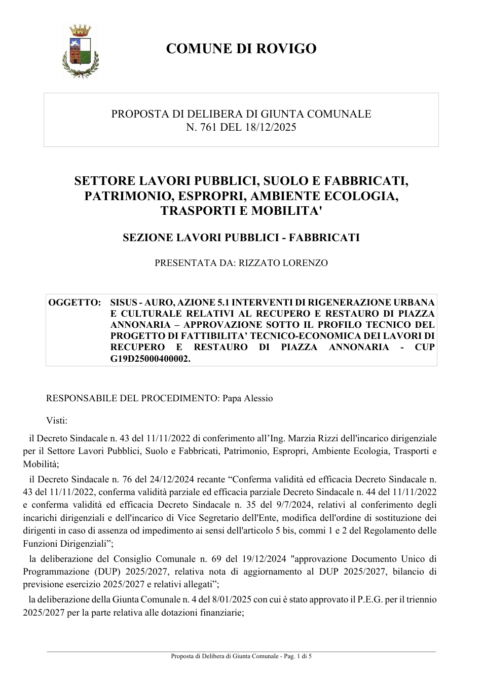 Pagina 1 del documento