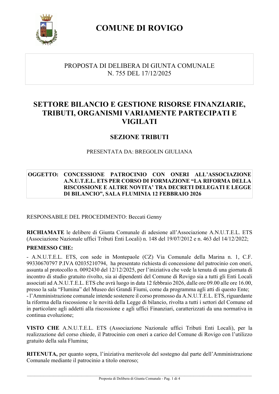 Pagina 1 del documento