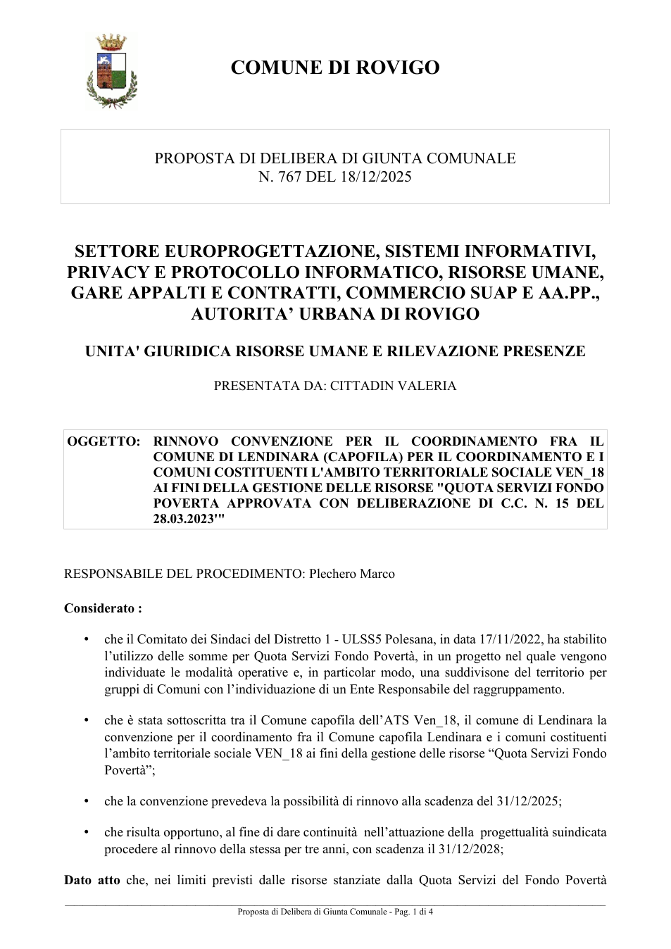 Pagina 1 del documento