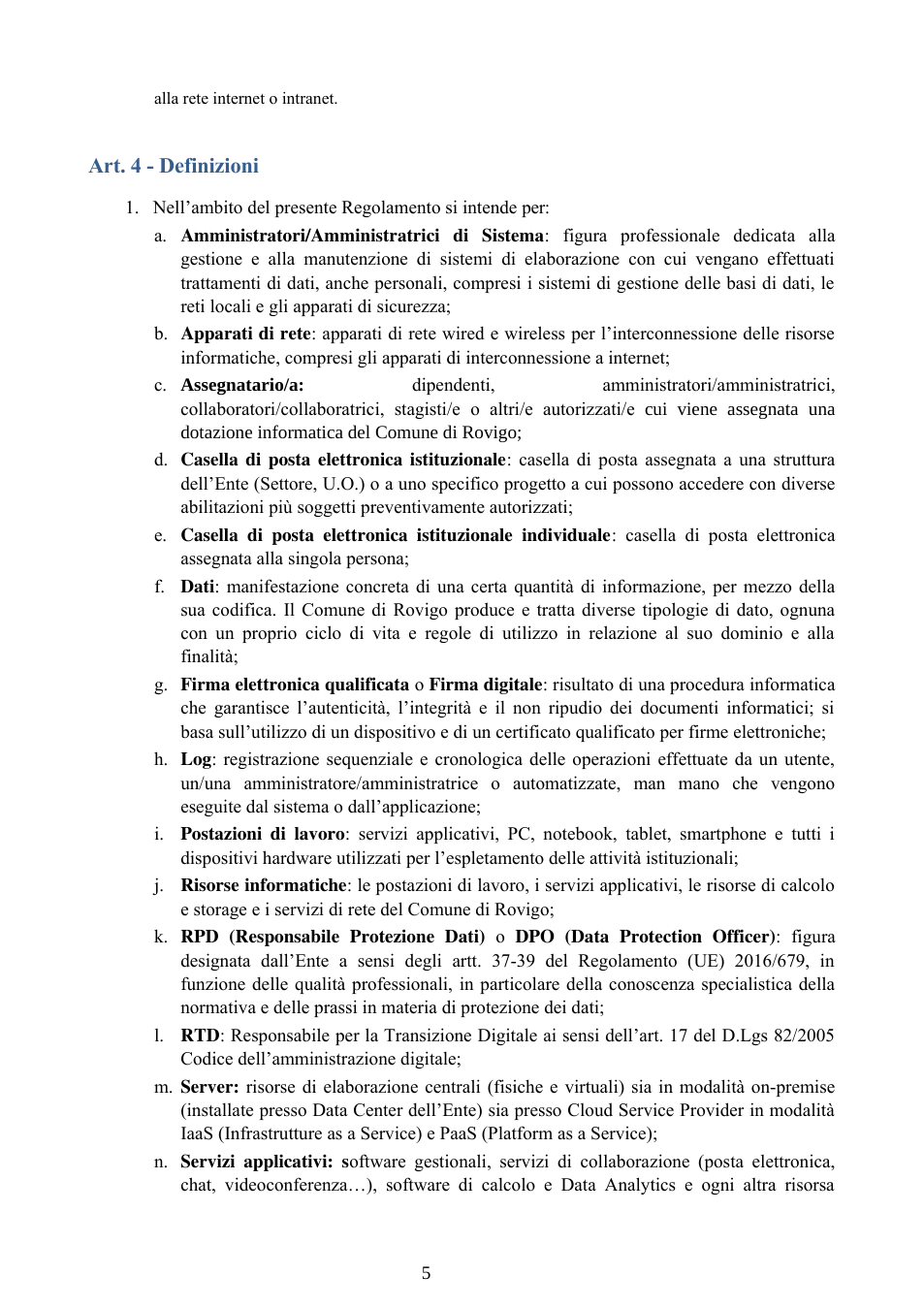 Pagina 5 del documento