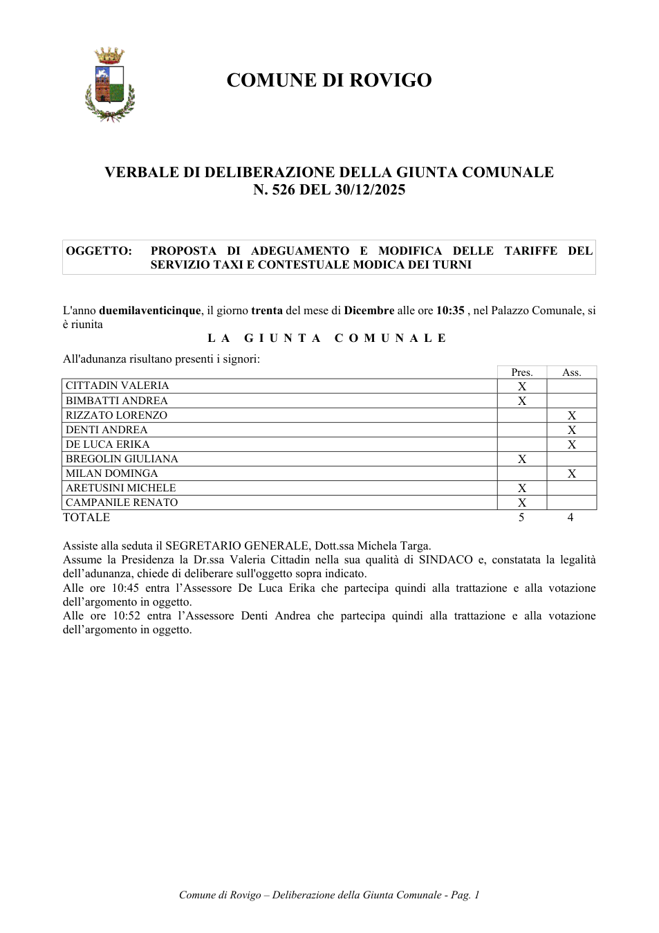 Pagina 1 del documento