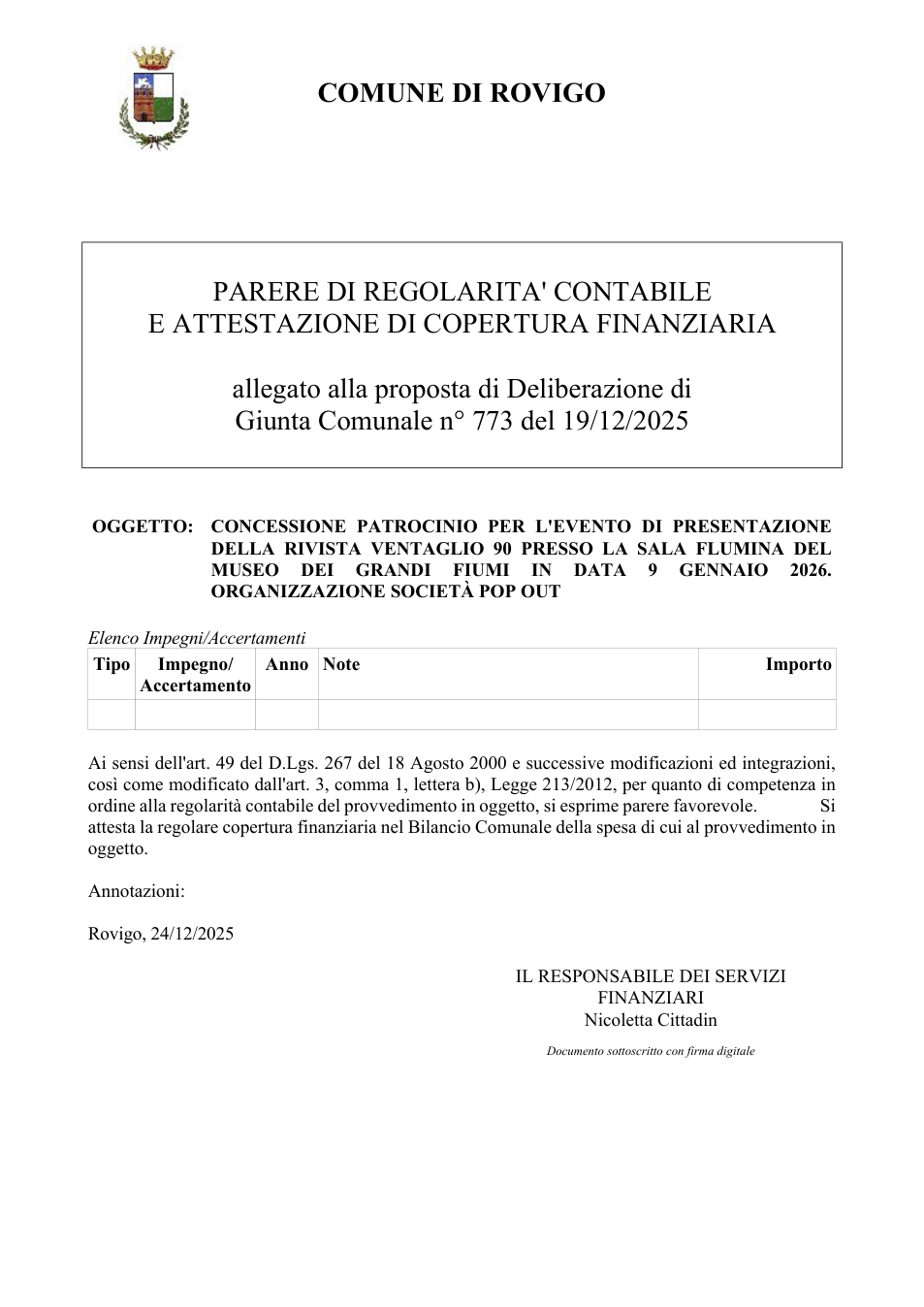 Pagina 1 del documento