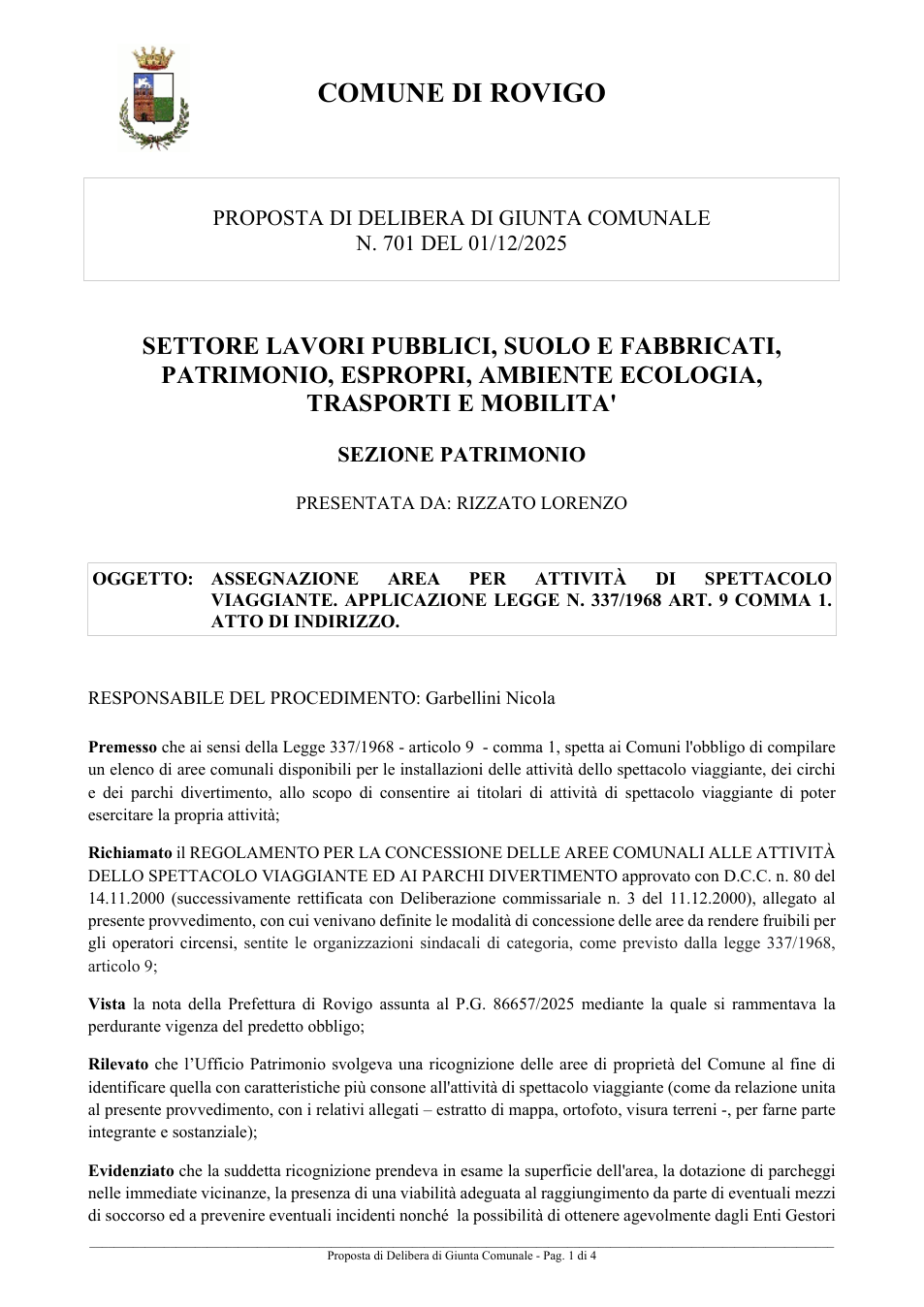 Pagina 1 del documento