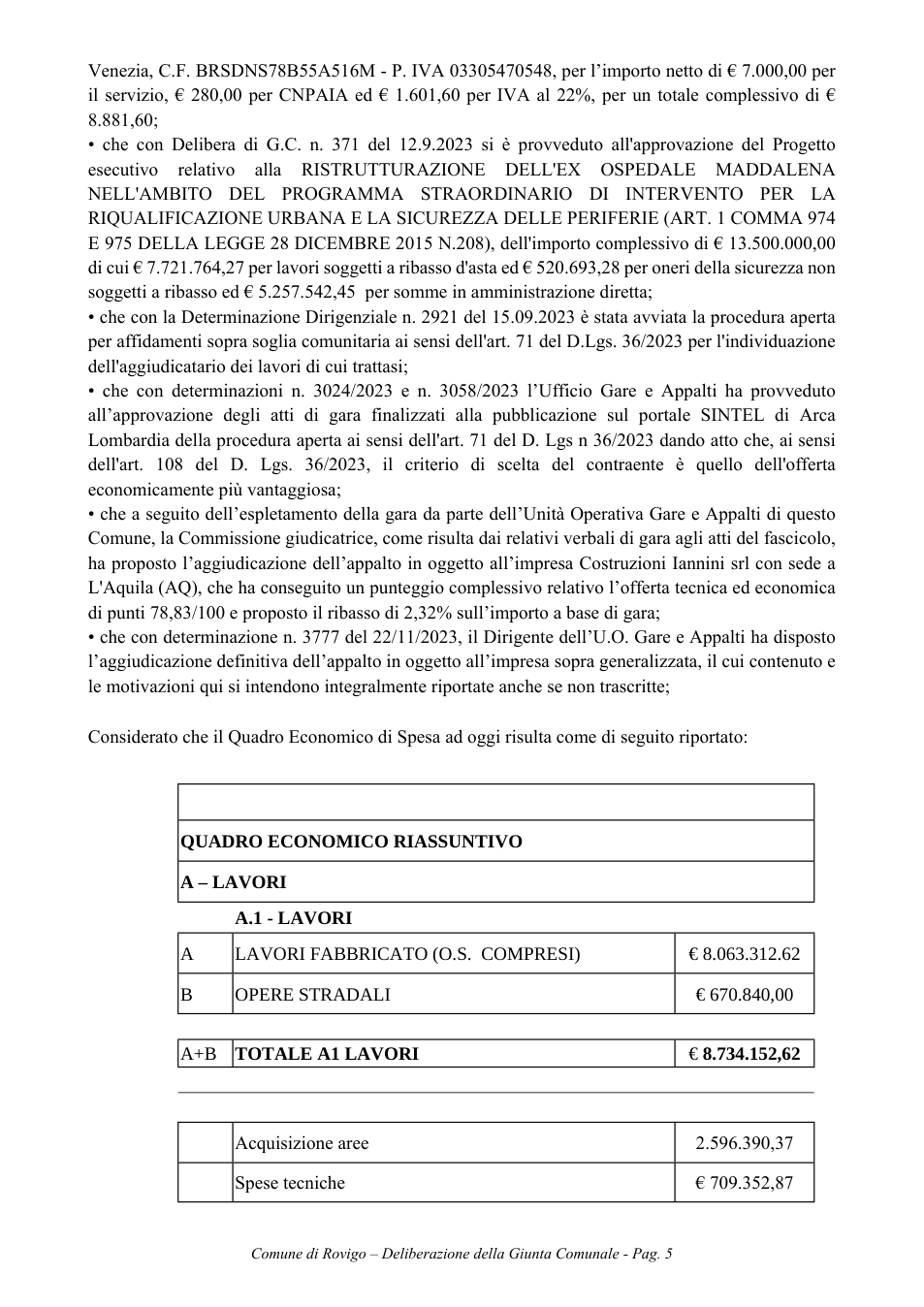 Pagina 5 del documento
