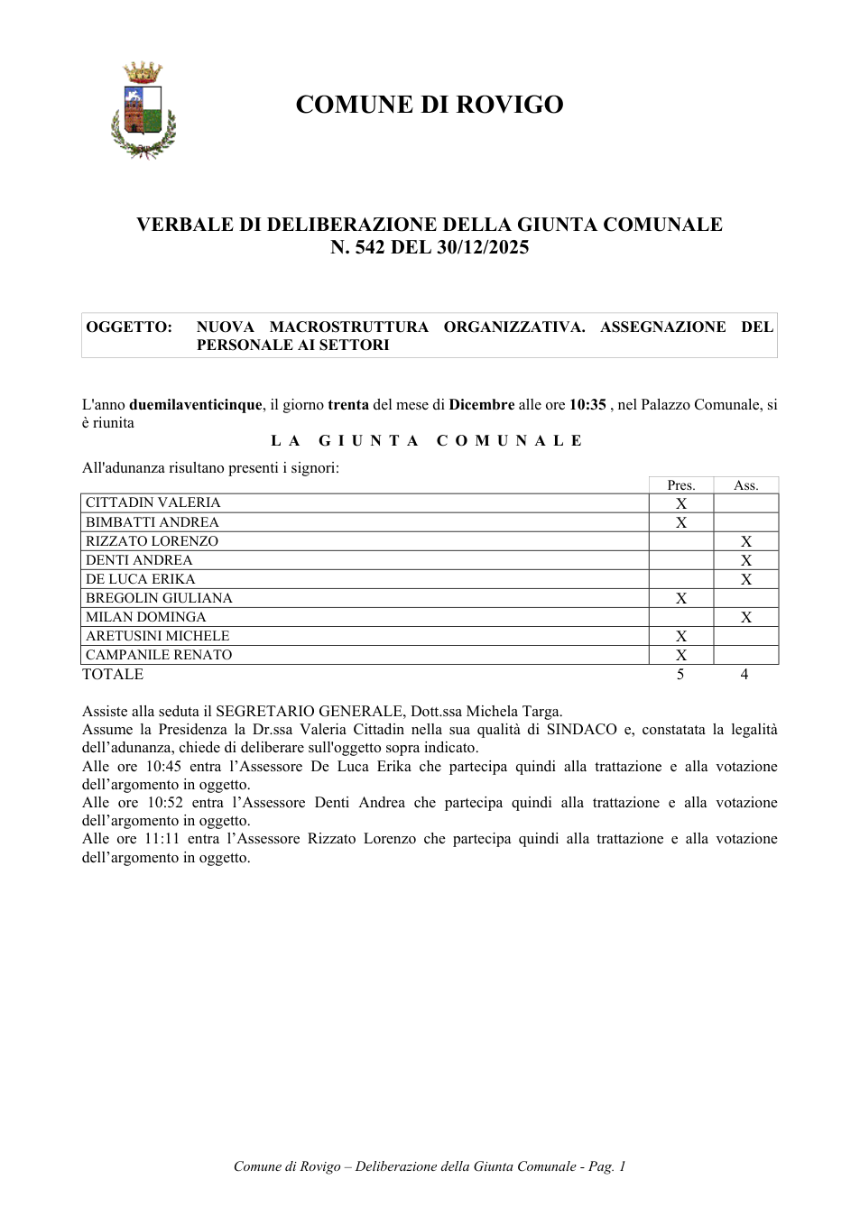 Pagina 1 del documento