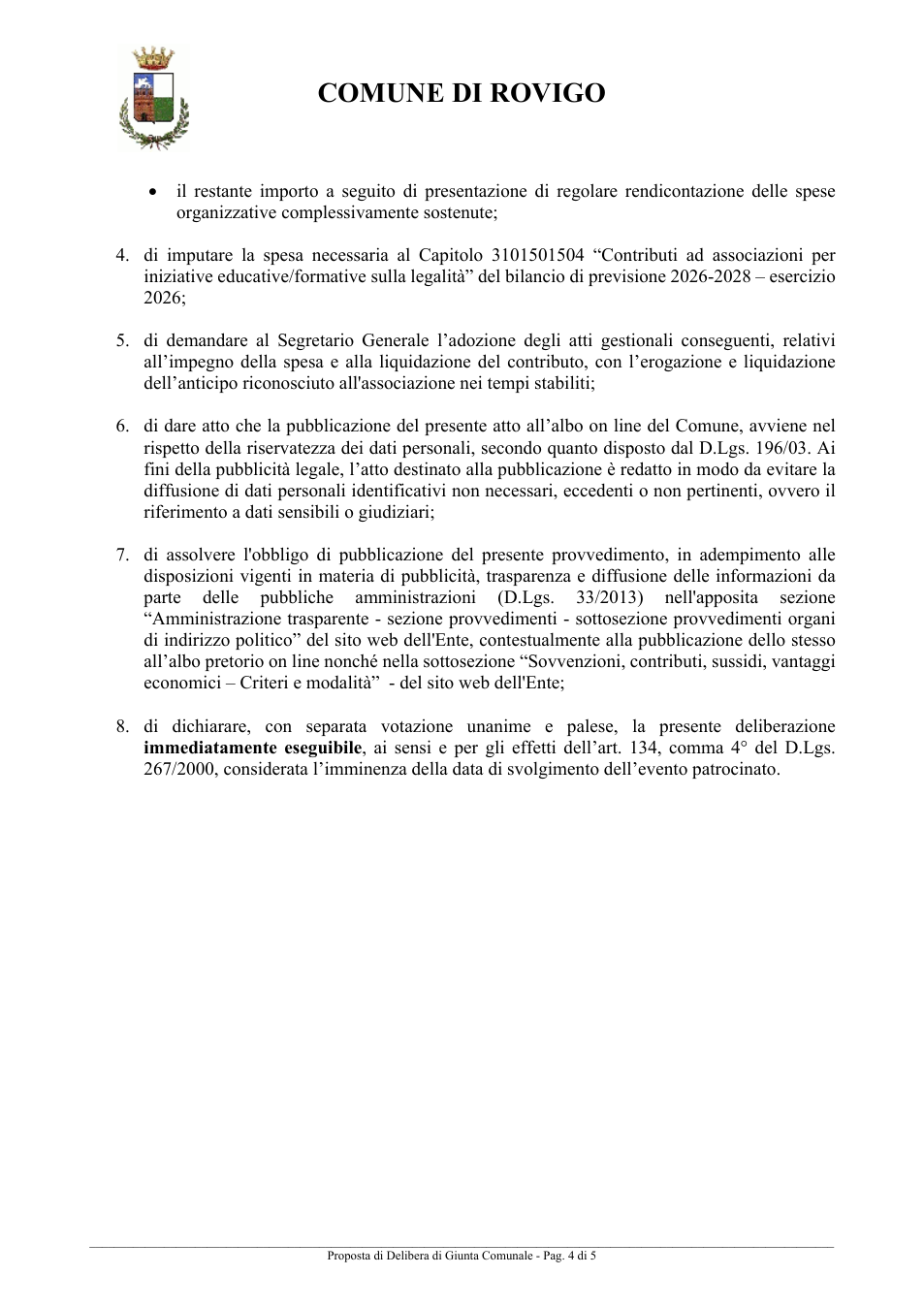 Pagina 4 del documento