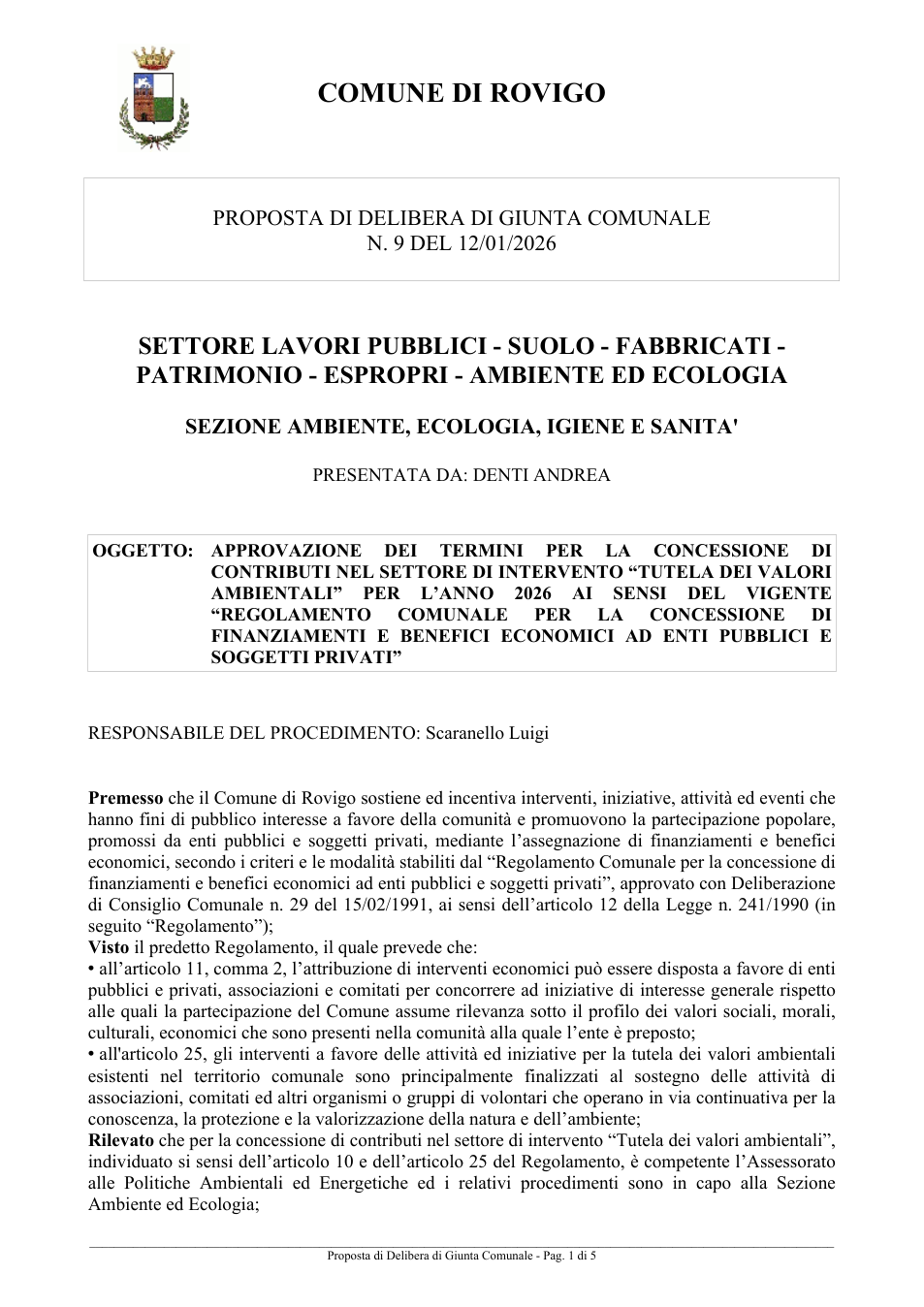 Pagina 1 del documento