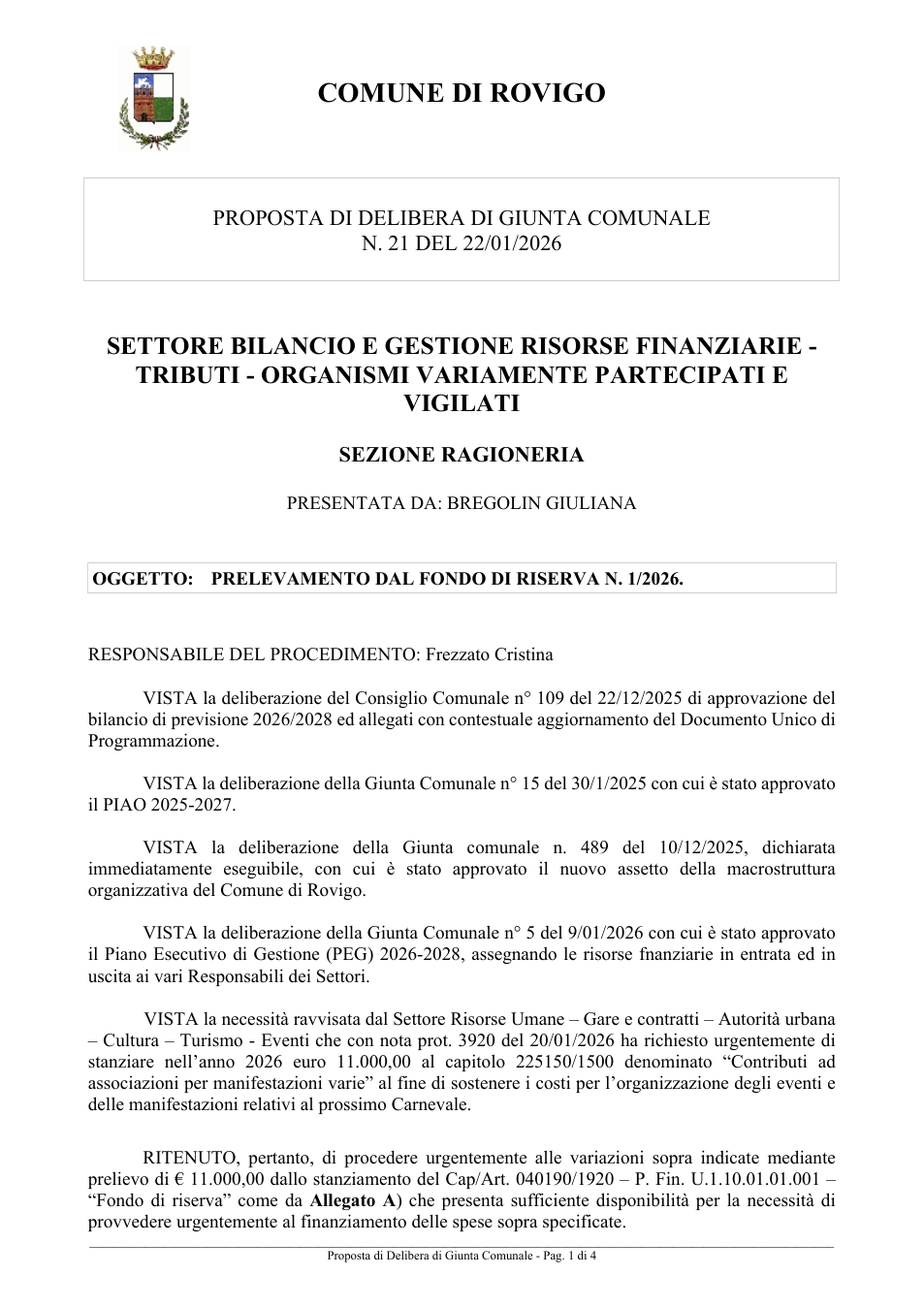Pagina 1 del documento