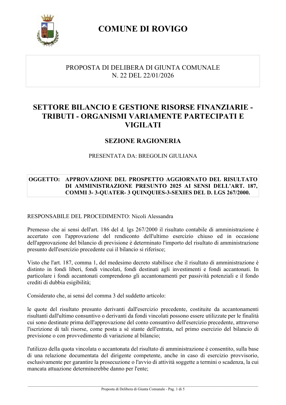 Pagina 1 del documento