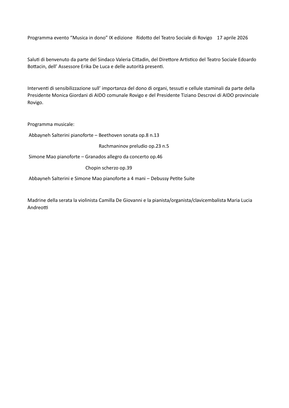 Pagina 1 del documento