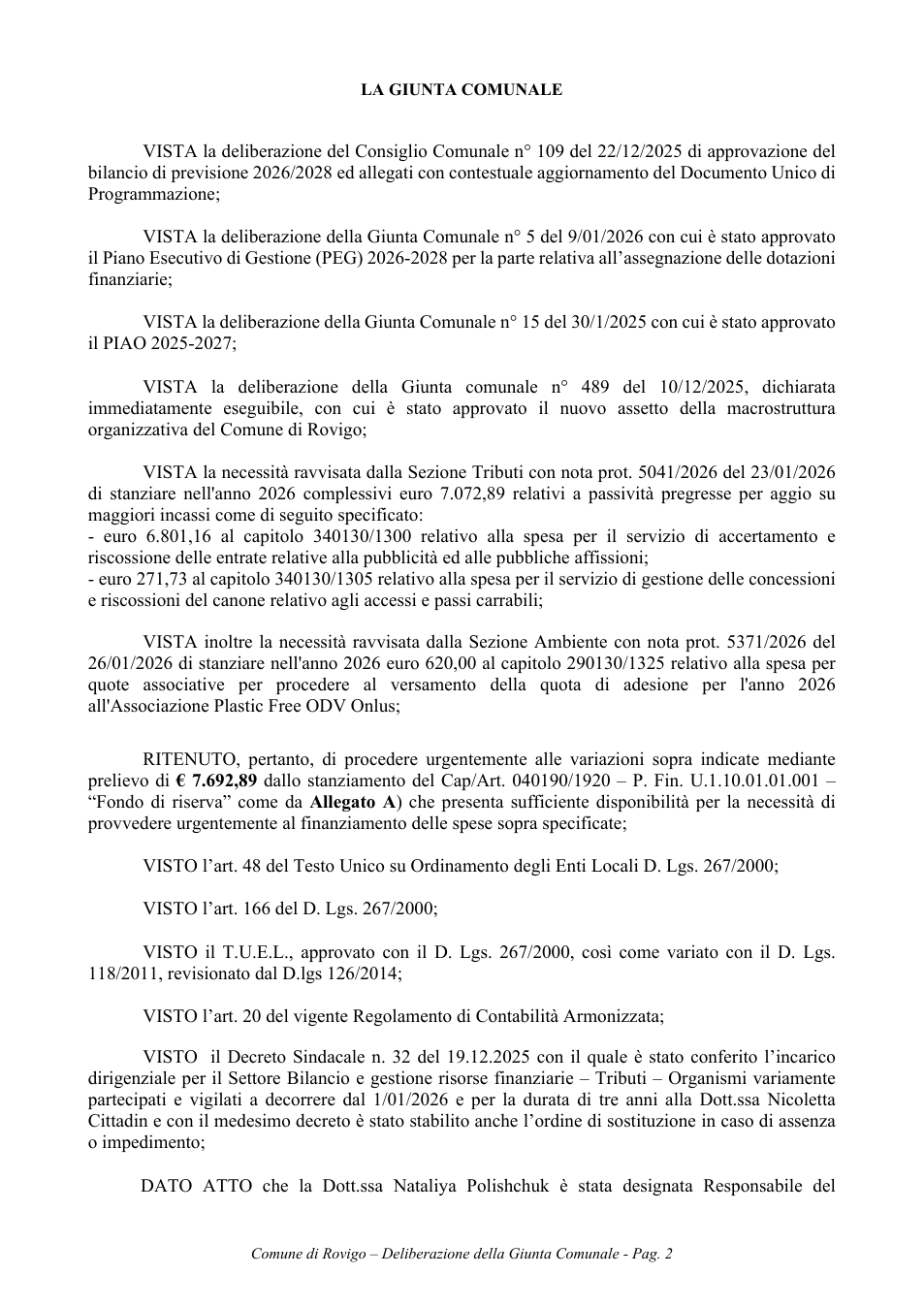 Pagina 2 del documento