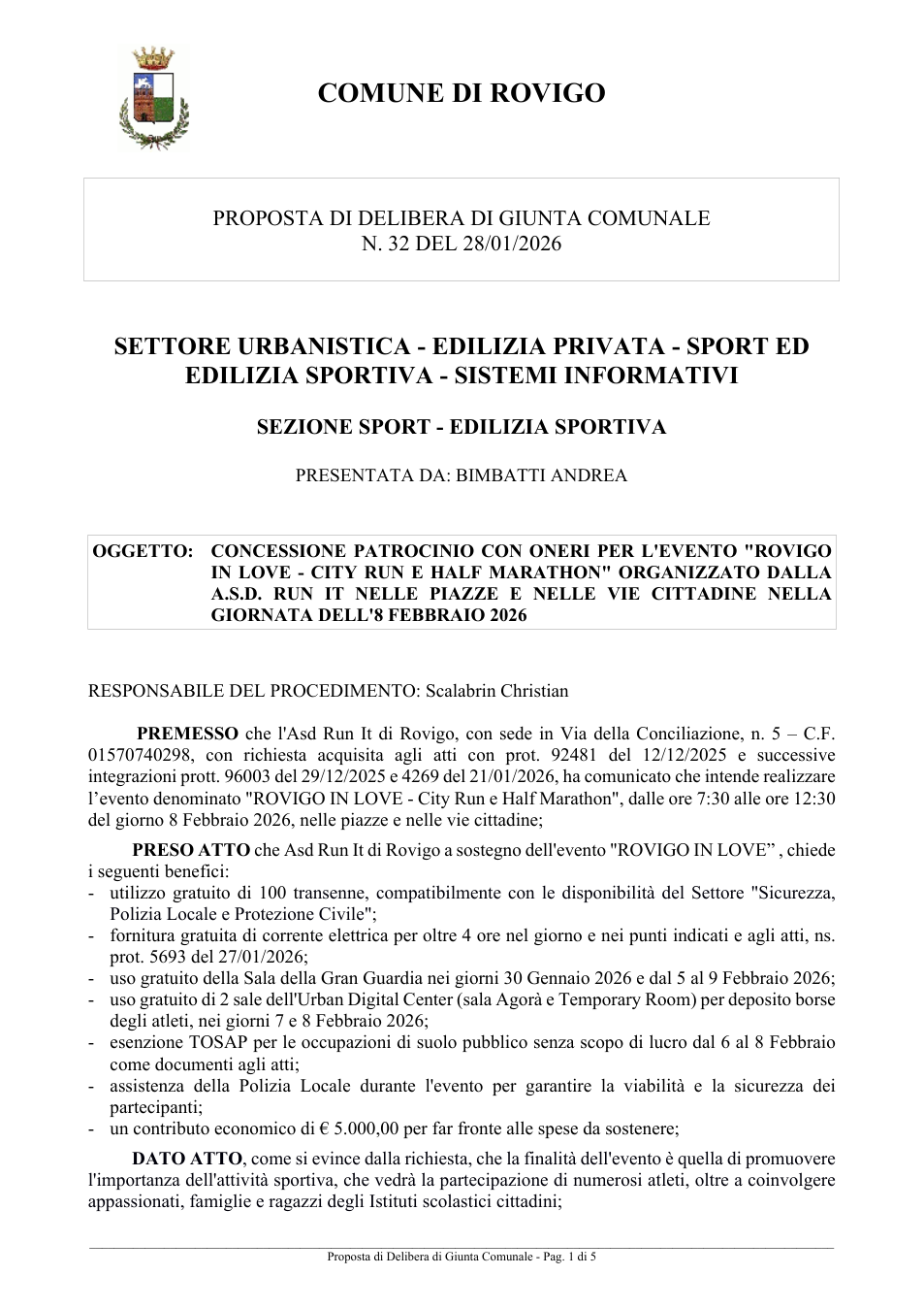 Pagina 1 del documento