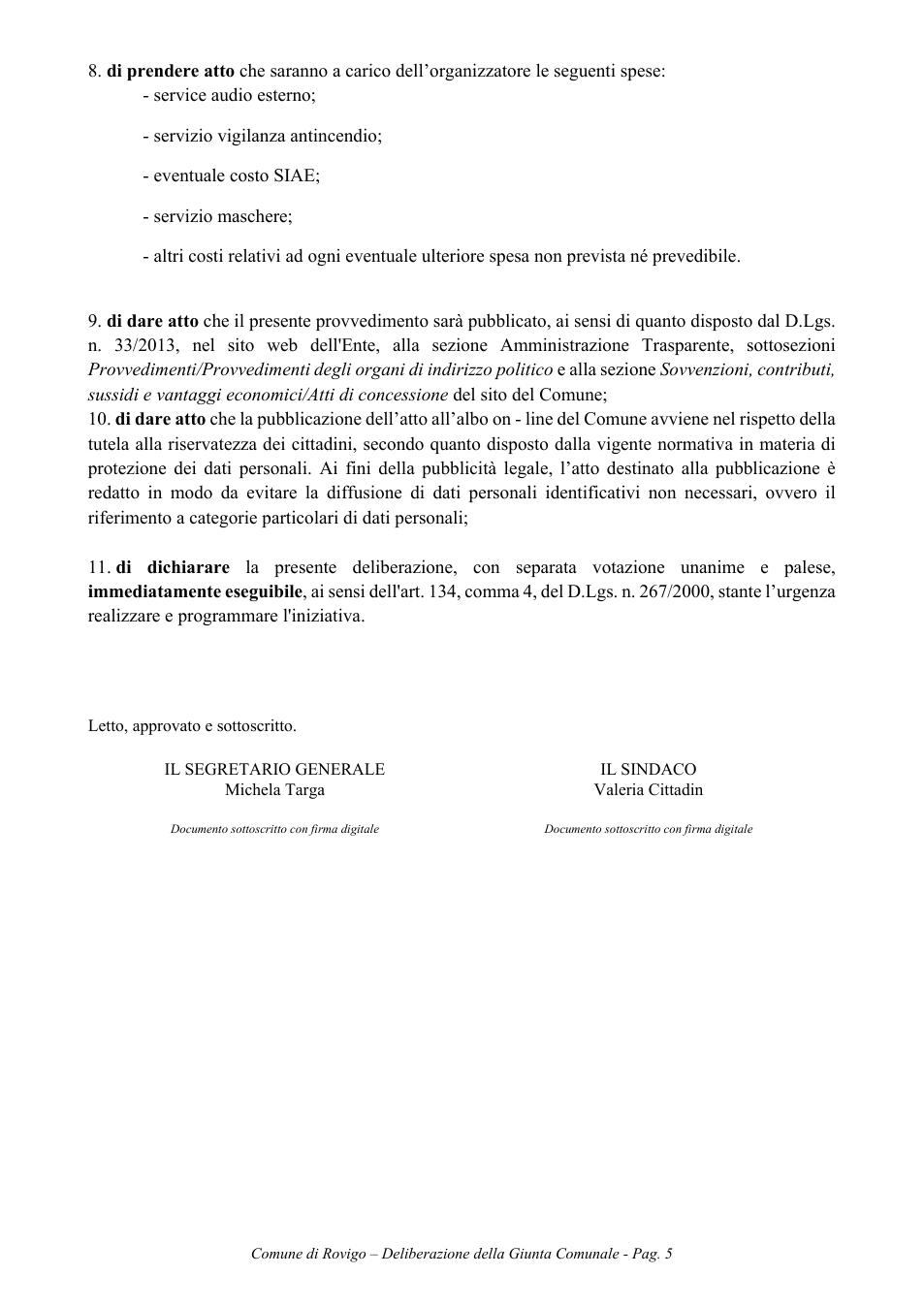 Pagina 5 del documento