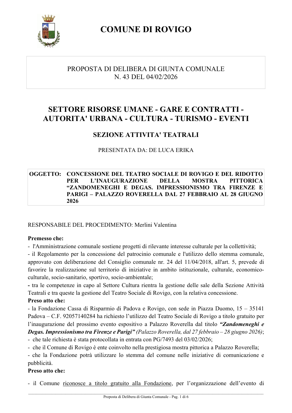 Pagina 1 del documento