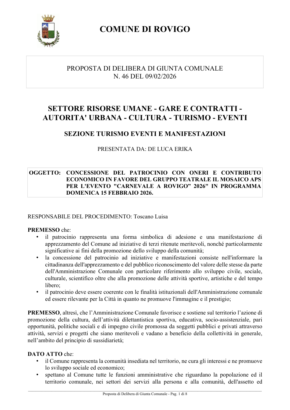 Pagina 1 del documento
