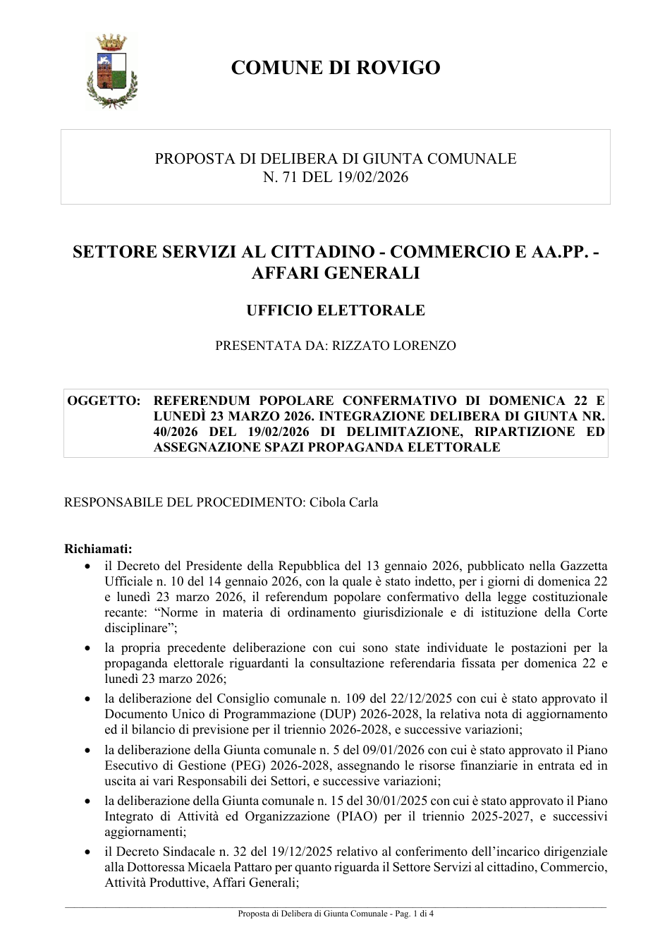 Pagina 1 del documento