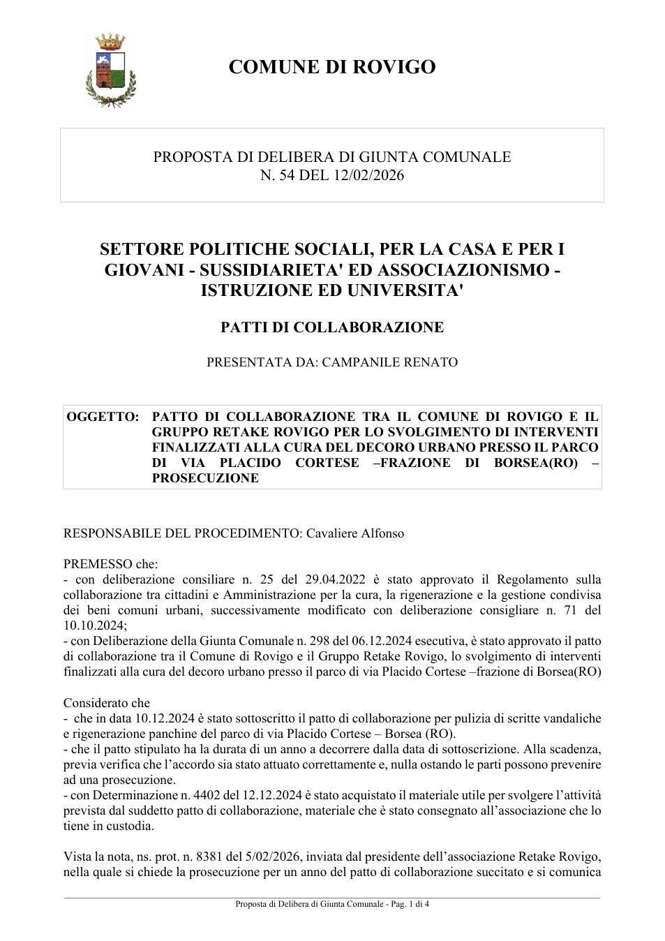 Pagina 1 del documento
