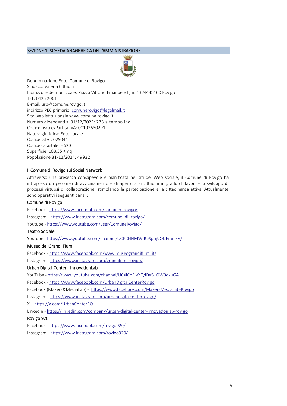 Pagina 5 del documento