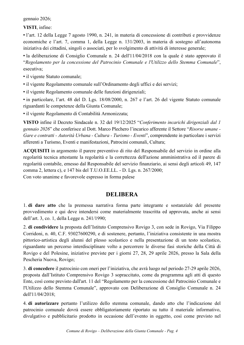 Pagina 4 del documento