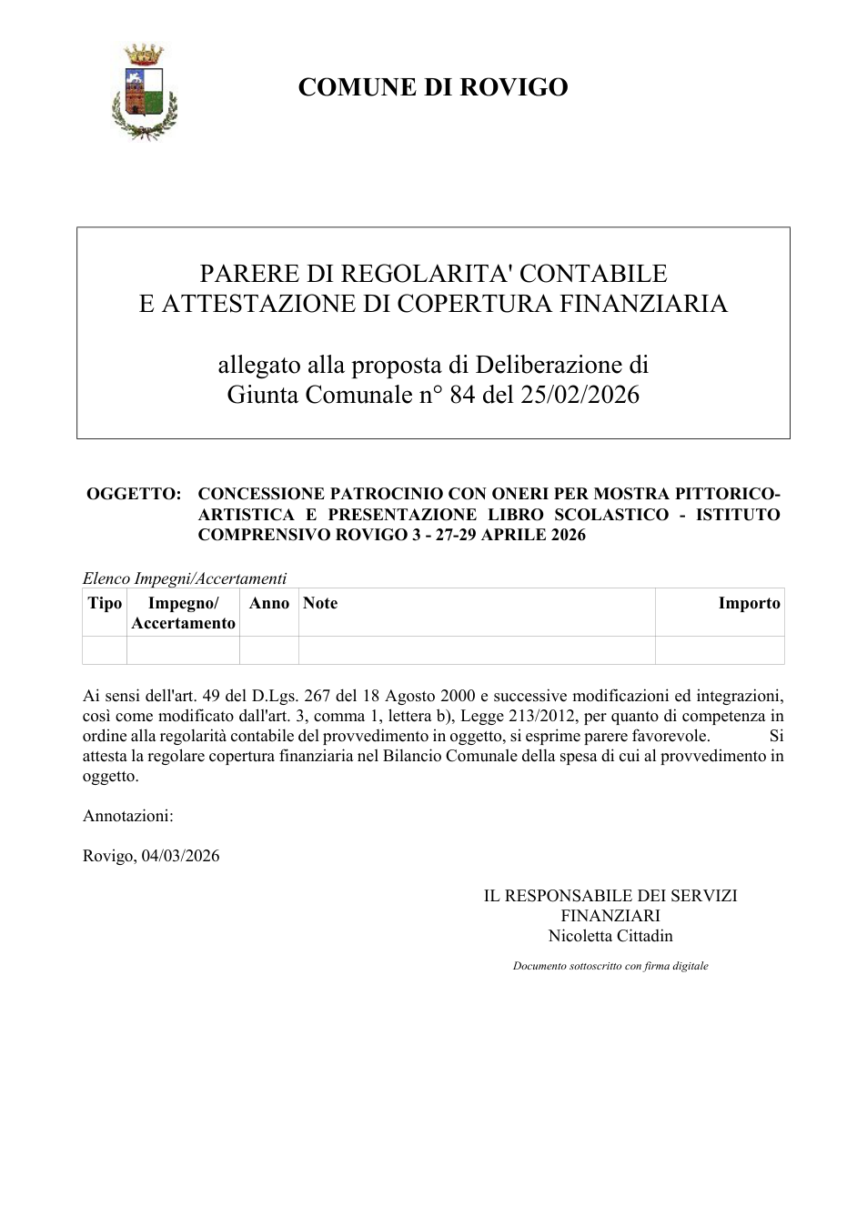 Pagina 1 del documento