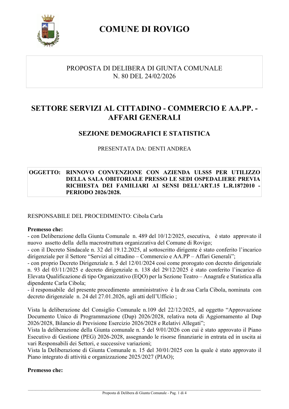 Pagina 1 del documento