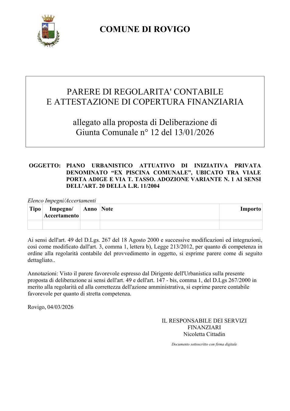 Pagina 1 del documento