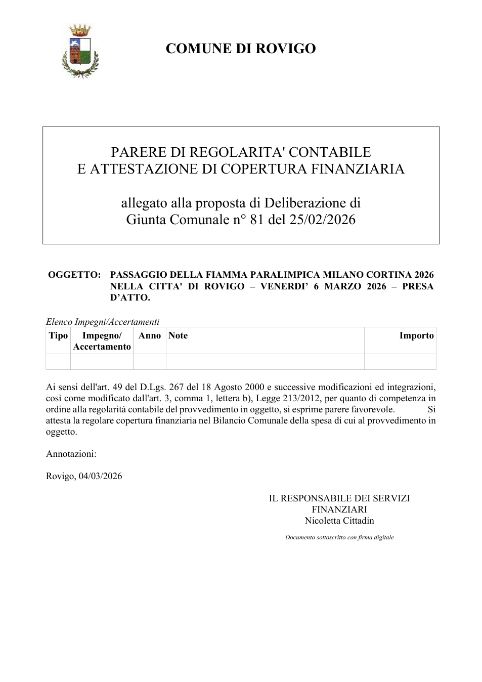 Pagina 1 del documento