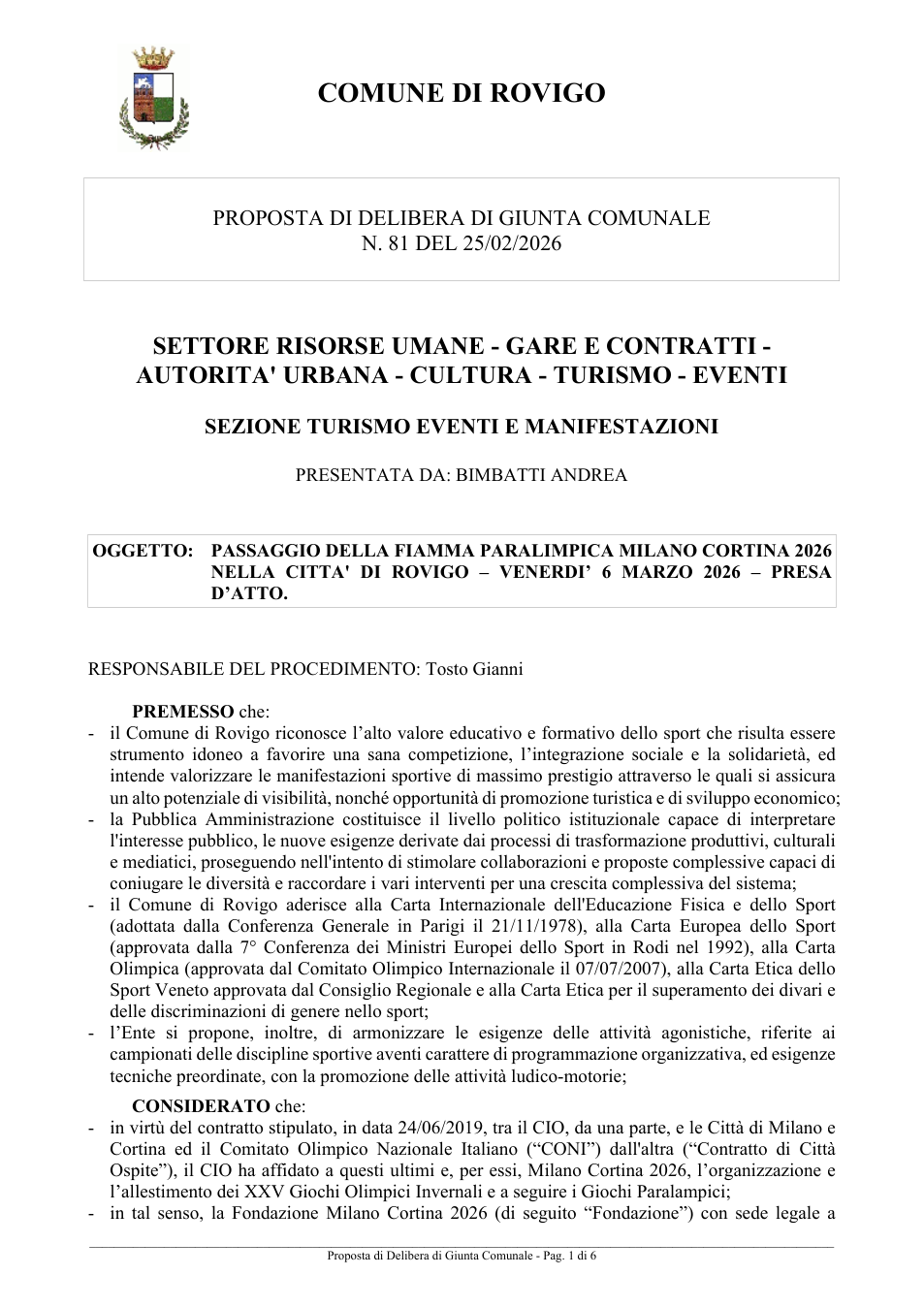 Pagina 1 del documento