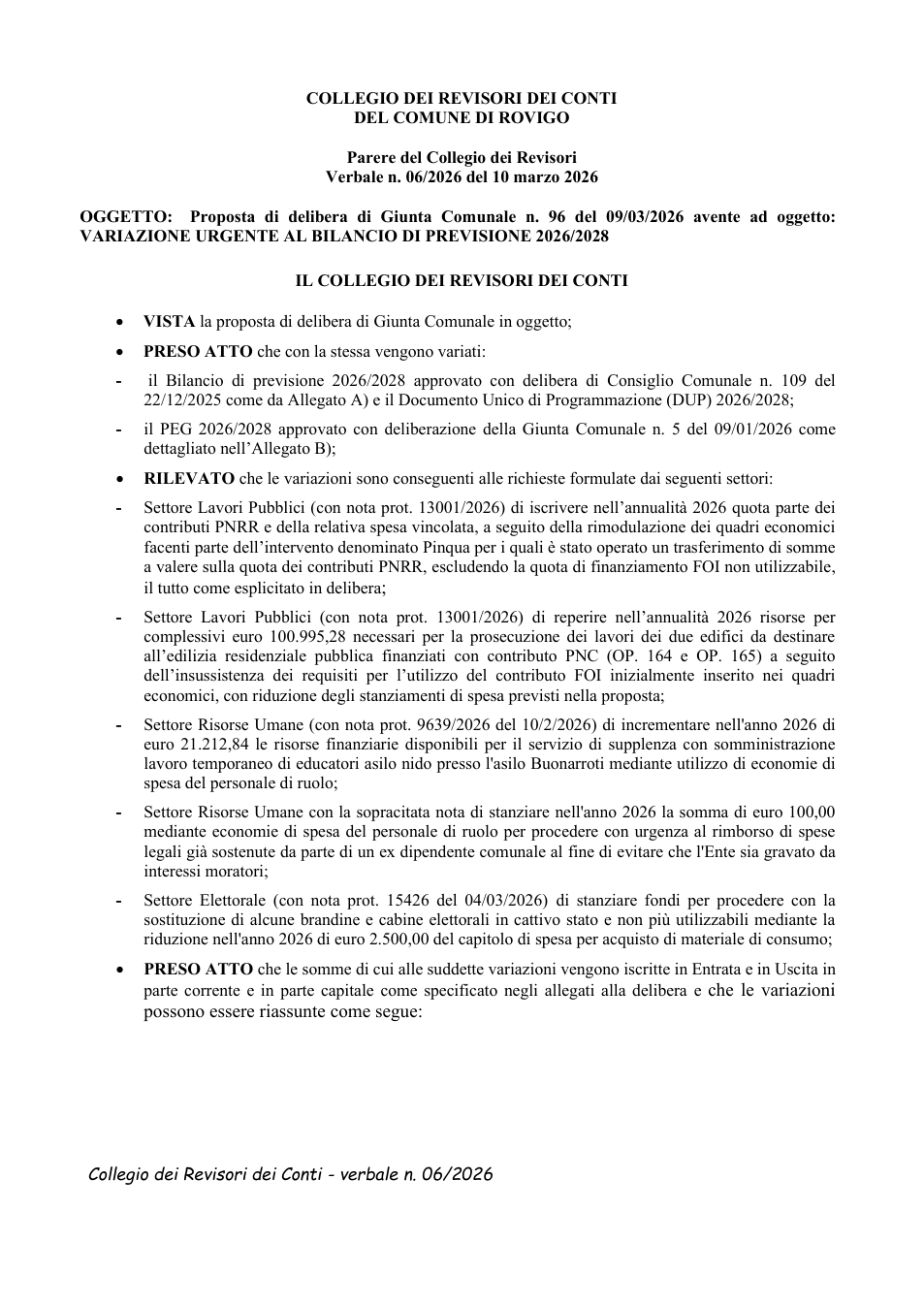 Pagina 1 del documento