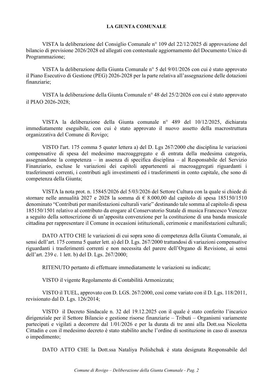 Pagina 2 del documento