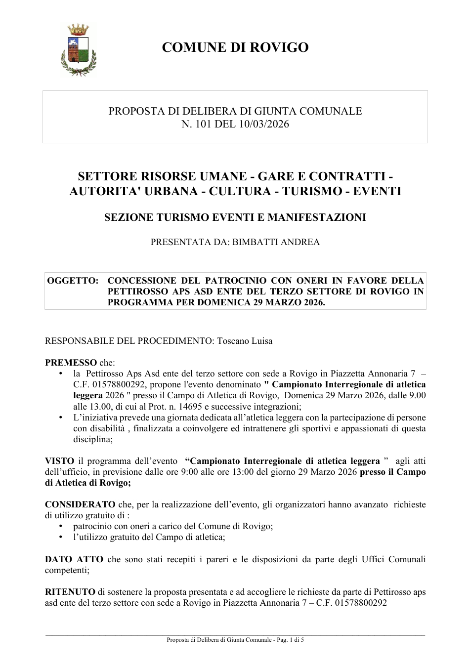 Pagina 1 del documento