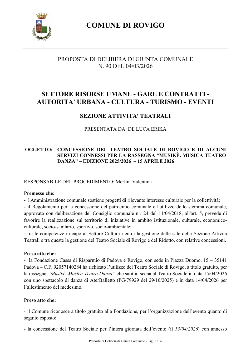 Pagina 1 del documento